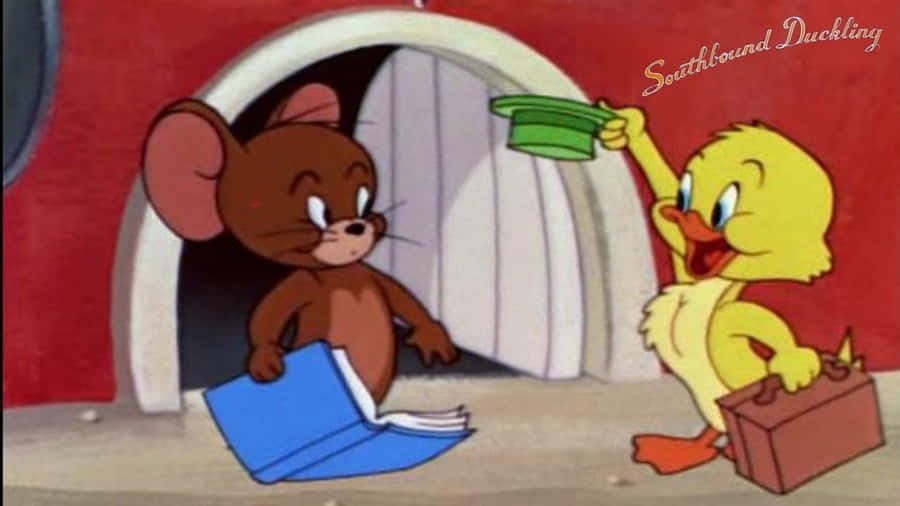 Tom And Jerry Have Some Fun Together! Wallpaper