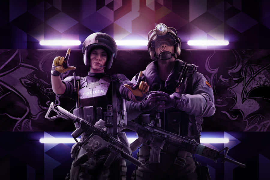 Tom Clancys Rainbow Six Siege Mira And Jackal Wallpaper