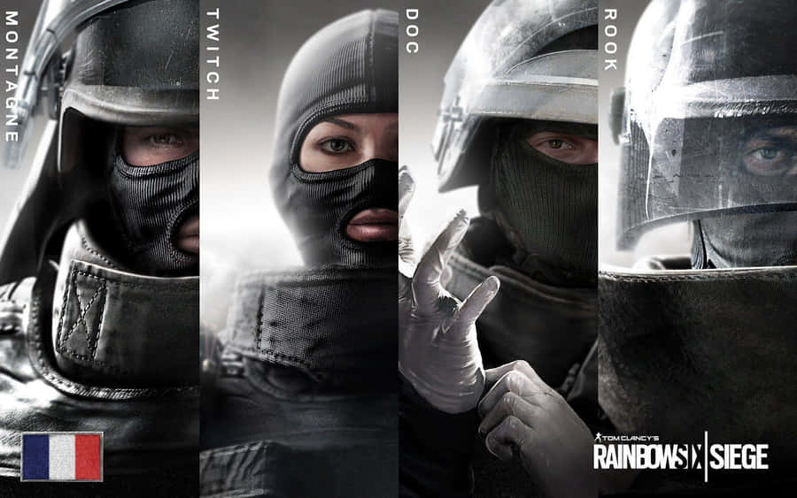 Tom Clancys Rainbow Six Siege Vertical Collage Wallpaper