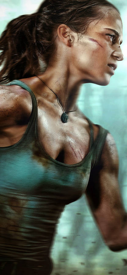 Tomb Raider Iphone Sexy Lara Croft Wallpaper