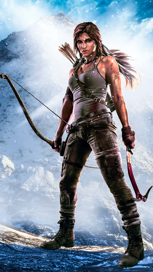 Tomb Raider Phone Vector Wallpaper