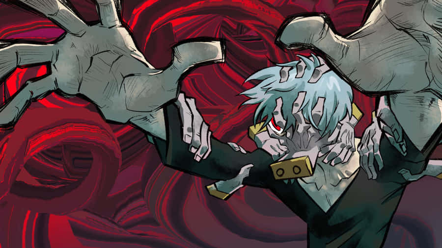 Tomura Shigaraki, Leader Of The Villain Alliance Wallpaper