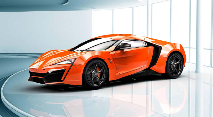 Top 10 Car Orange W Motors Lykan Hypersport Wallpaper