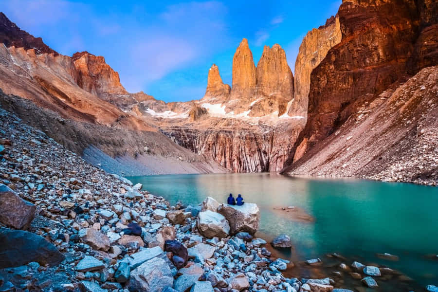Torres Del Paine Sunrise View Wallpaper