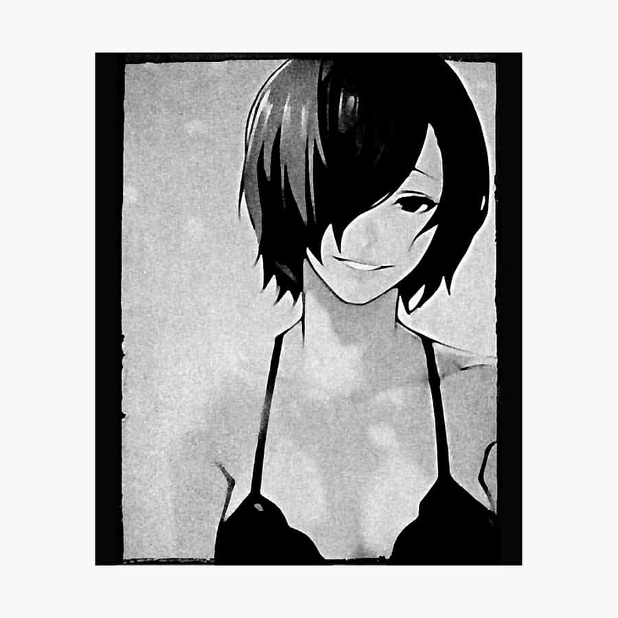 Touka Kirishima From Anime Series Tokyo Ghoul Wallpaper