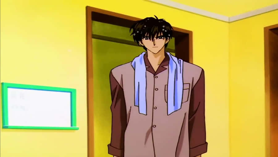 Touya Kinomoto Anime Scene Wallpaper