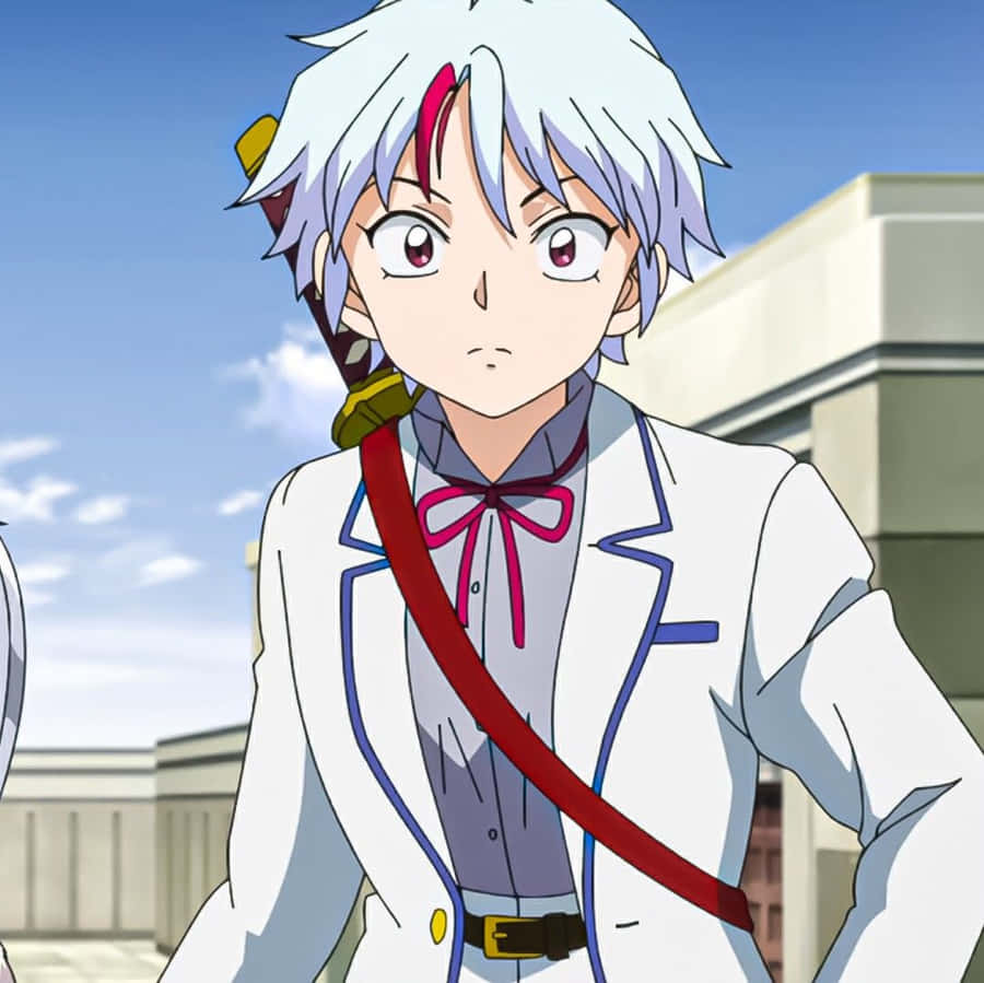 Towa Higurashi Unleashing Her Powers Wallpaper