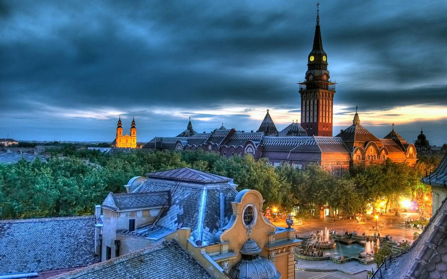 Tower Of Novi Sad, Serbia Wallpaper