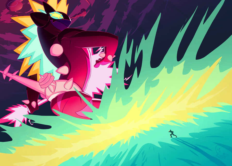 Toxtricity With His Ultimate Power Wallpaper