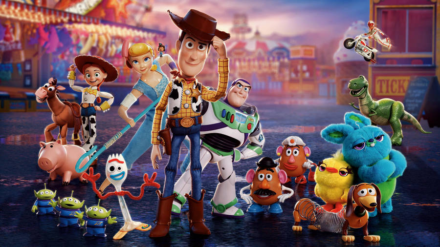 Toy Story 4 Carnival Wallpaper