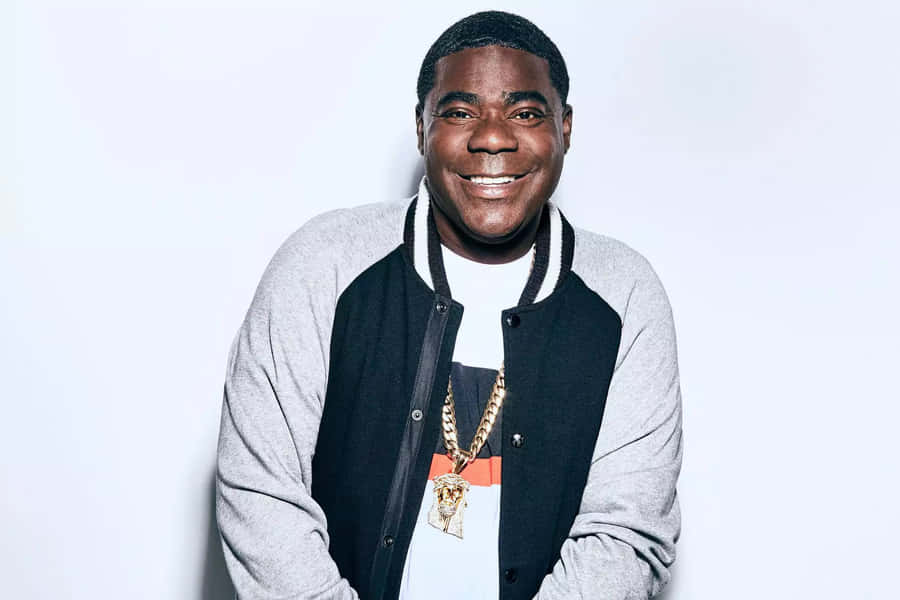 Tracy Morgan Posing For A Portrait Wallpaper