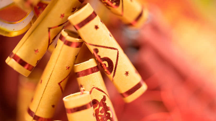 Traditional Firecracker Rolls Wallpaper