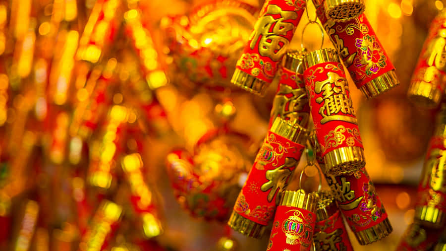 Traditional Firecrackers For Festivals Wallpaper