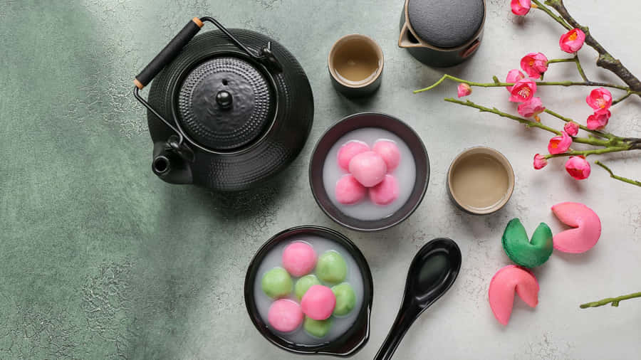 Traditional Tangyuan Dessert Wallpaper