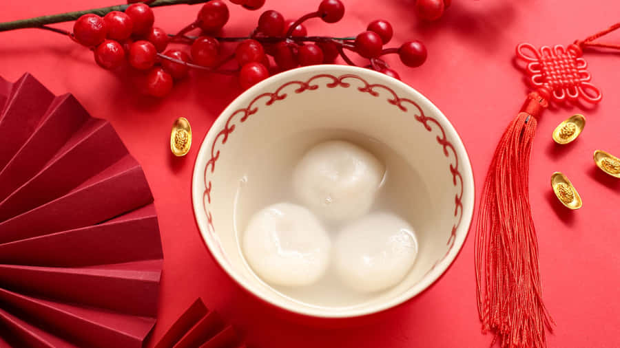 Traditional Tangyuan Dessert Wallpaper
