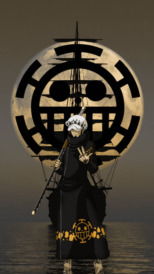 Trafalgar Law One Piece Punk Hazard Heart Pirate Wallpaper
