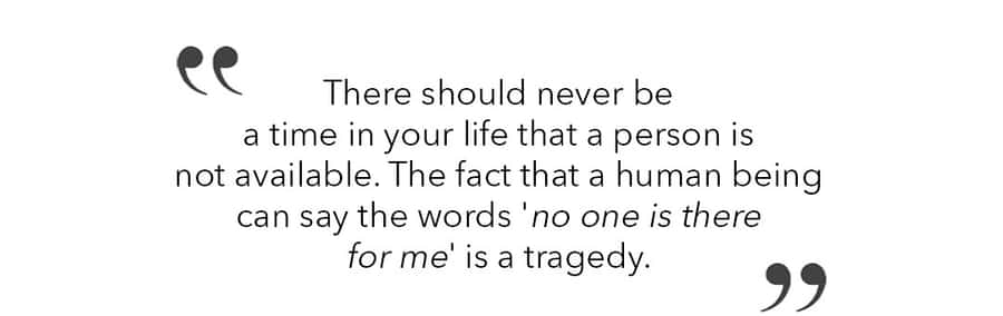 Tragedyof Loneliness Quote Wallpaper