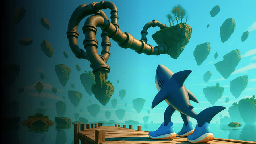 Tralalero Tralala Adventure Wallpaper