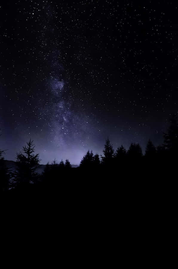 Tranquil Beauty Of A Chilly Night Wallpaper