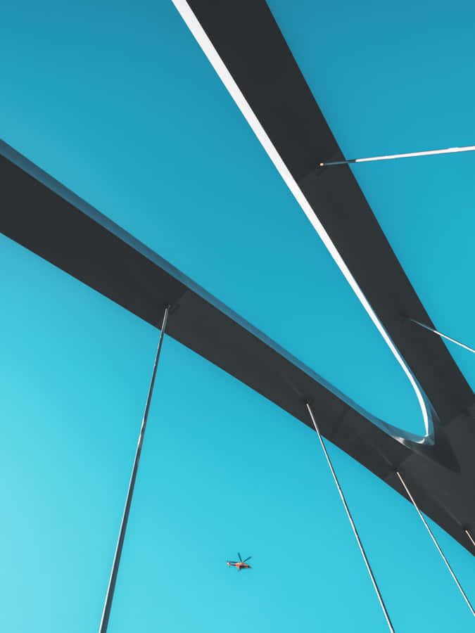 Tranquil Blue Sky Wallpaper