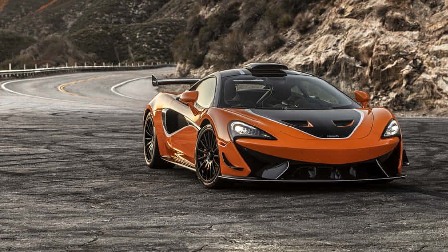 Transform Your Drive With The Exhilarating Mclaren 620r Wallpaper