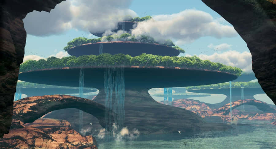 Transforming Mars Into An Earth-like Planet Wallpaper