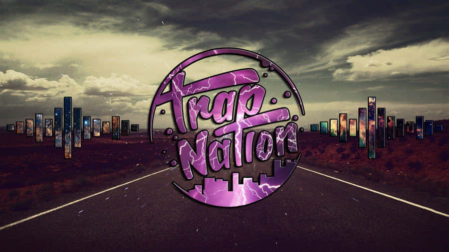 Trap Nation_ Highway_ Sign Wallpaper