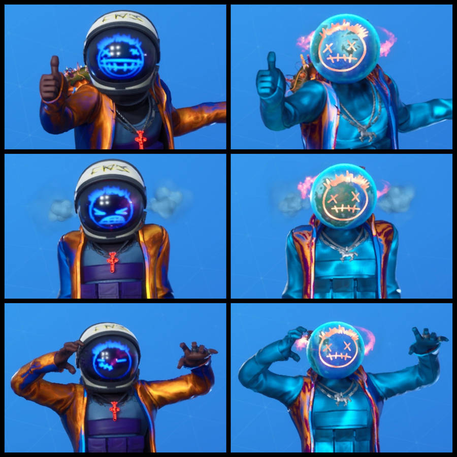 Travis Scott Fortnite Astro Jack Emote Wallpaper