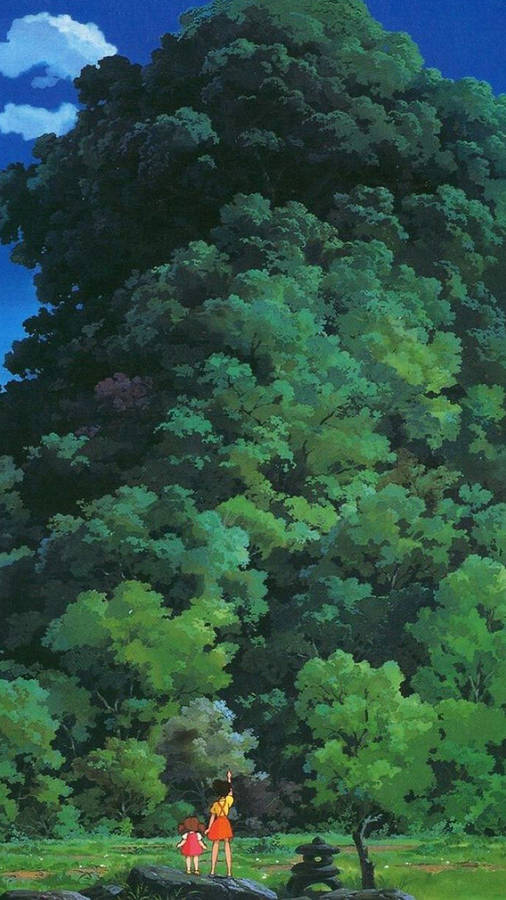 Treat Yourself To Beautiful Studio Ghibli Iphone Wallpapers! Wallpaper