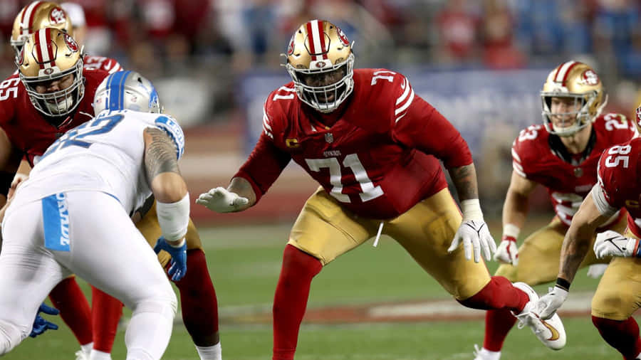 Trent Williamsin Action During Game Wallpaper