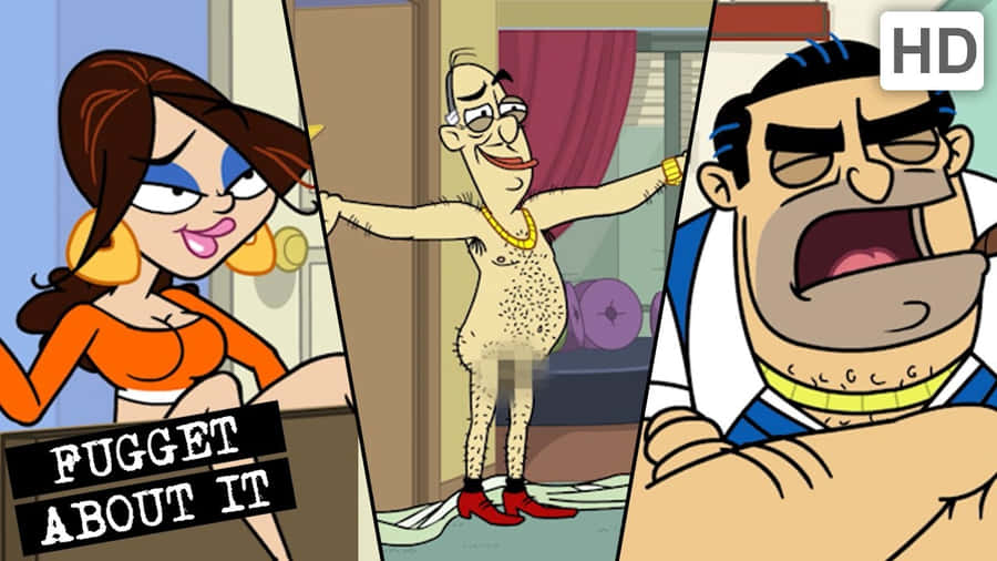 Tri Cut Image Fugget About It Wallpaper