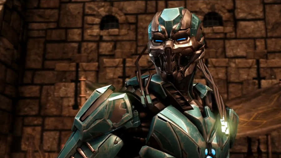 Triborg, The Ultimate Cybernetic Warrior Of Mortal Kombat Wallpaper