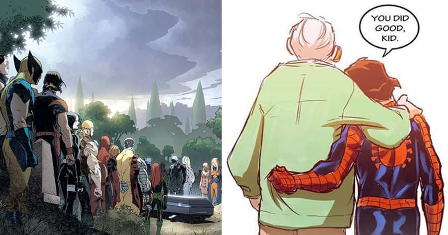 Tribute To Stan Lee, The Face Of Modern Pop Culture Wallpaper