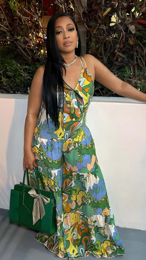 Trina Stylish Summer Look Wallpaper