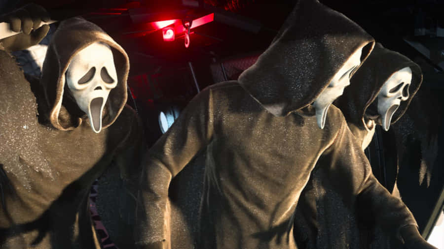 Trio Ghost Face Pfp Wallpaper