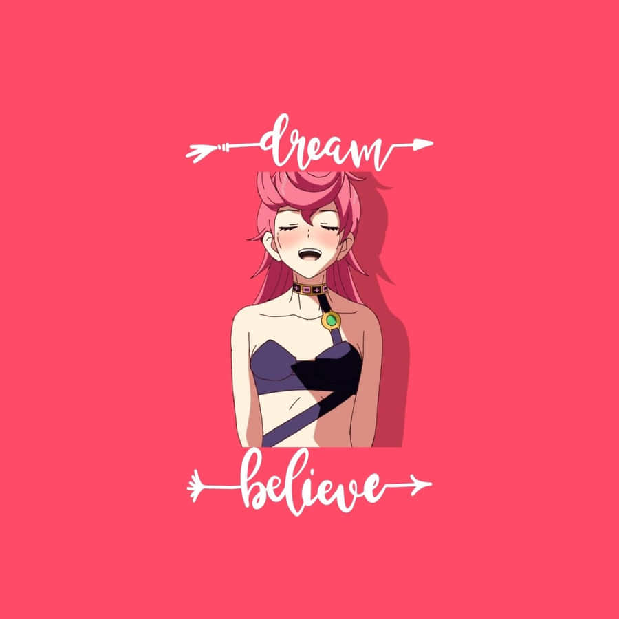 Trish Una Striking A Confident Pose Wallpaper