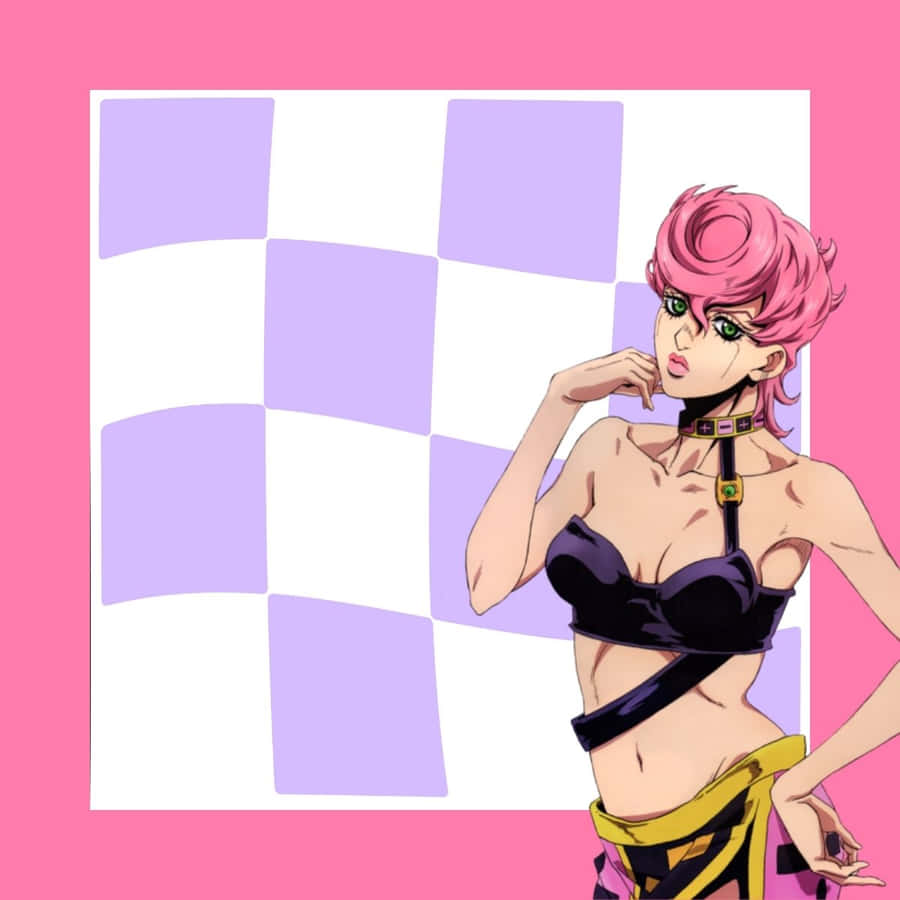 Trish Una - The Mysterious Beauty In Purple Wallpaper
