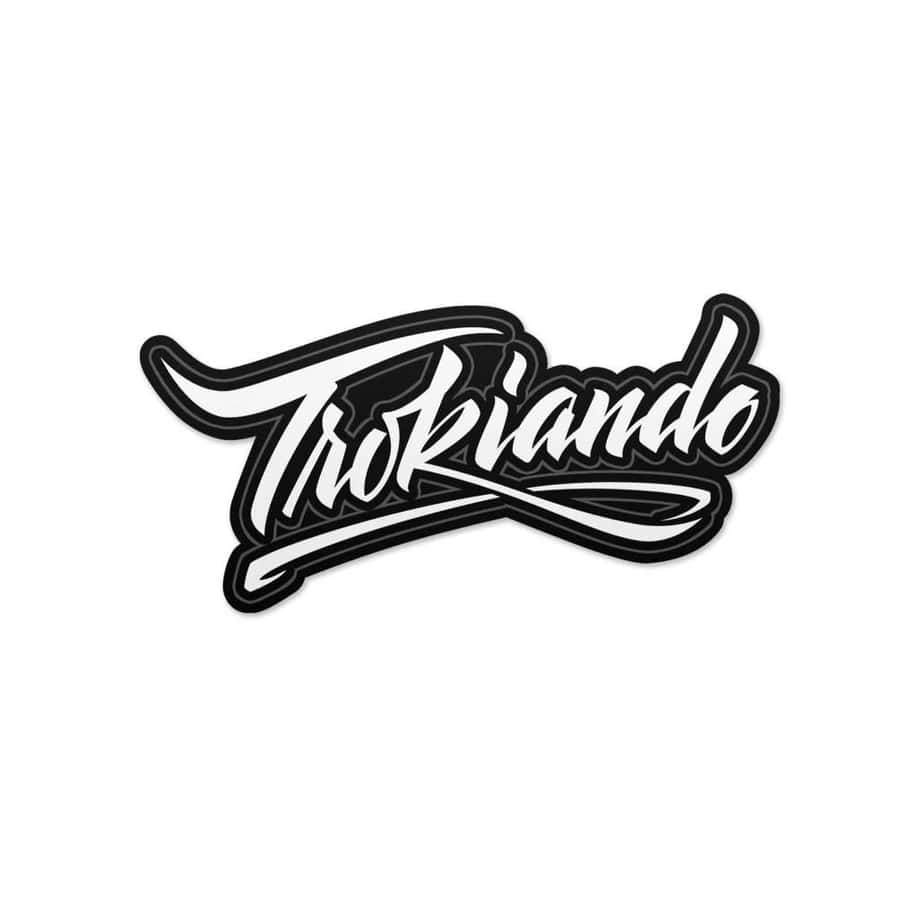Trokiando Logo Graphic Wallpaper