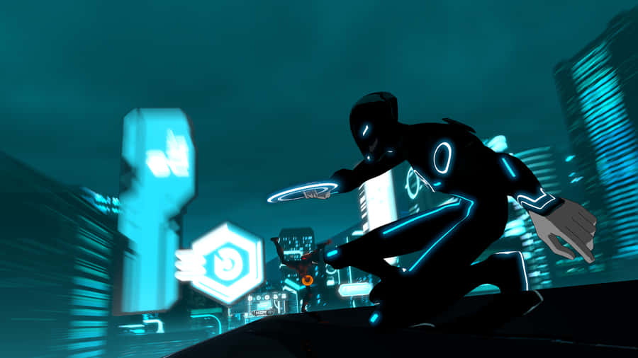Tron Legacy Dual Monitor Wallpaper Wallpaper