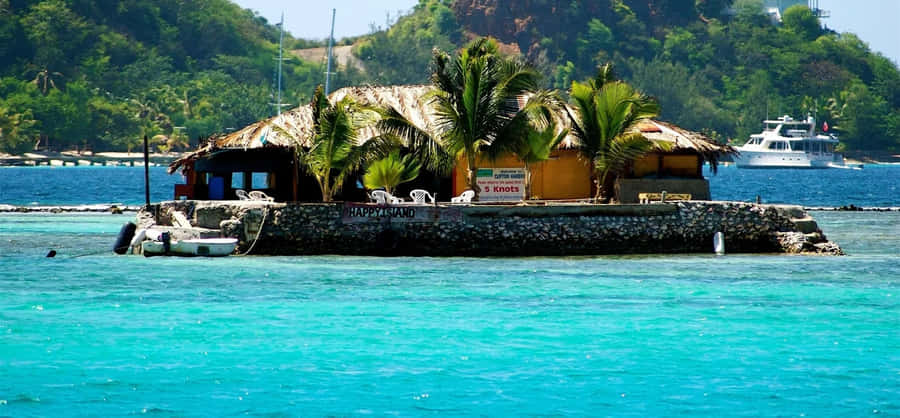 Tropical_ Island_ Bar_ Saint_ Vincent_ Grenadines Wallpaper