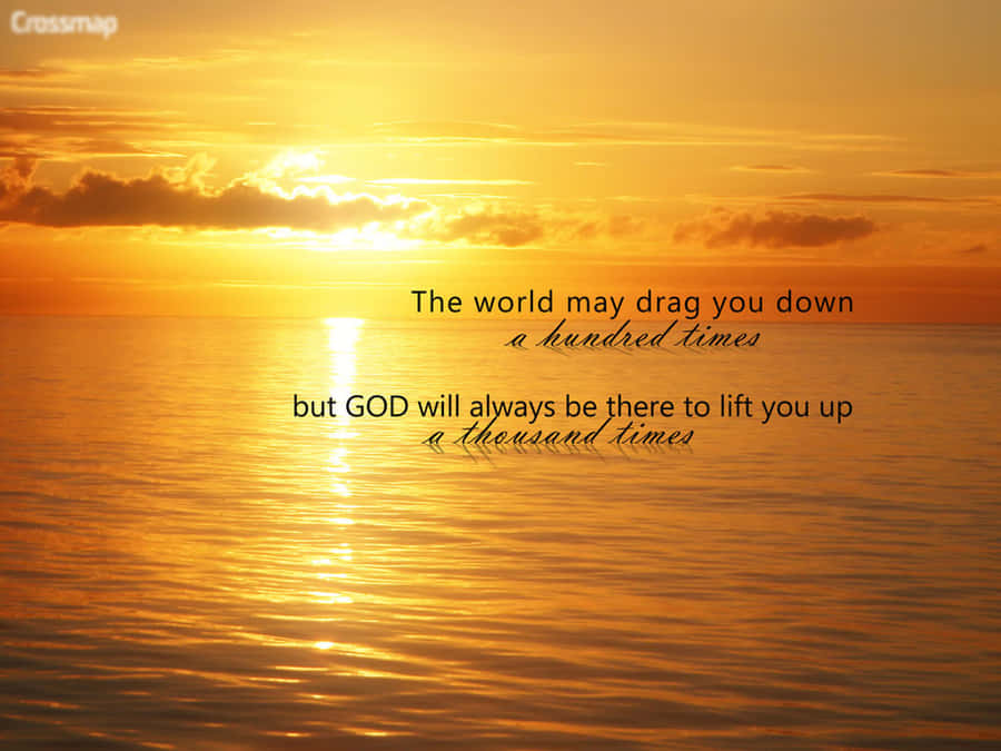 “trust In God Every Day” Wallpaper