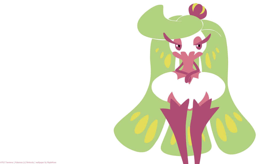 Tsareena Pokemon Vector Art Wallpaper