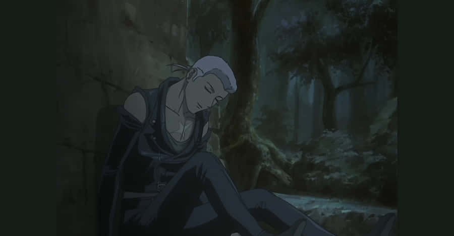 Tsume, The Fierce Leader Of The Pack, In Wolf's Rain Wallpaper