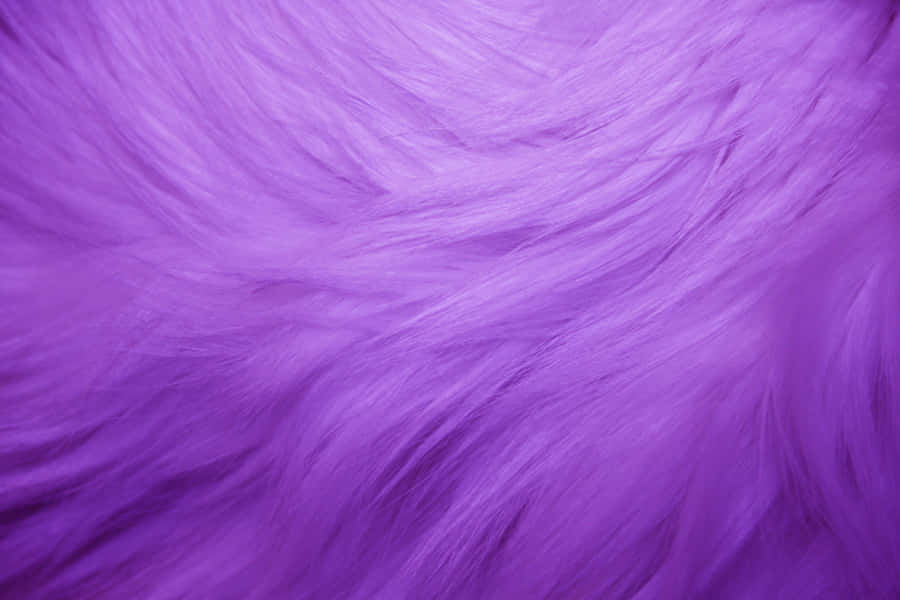 Turn A Room Into A Luxury Retreat With Purple Faux Fur Wallpaper