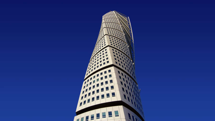 Turning Torso Dark Blue Sky Wallpaper