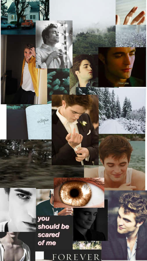Twilight Inspired Collagei Phone Wallpaper Wallpaper