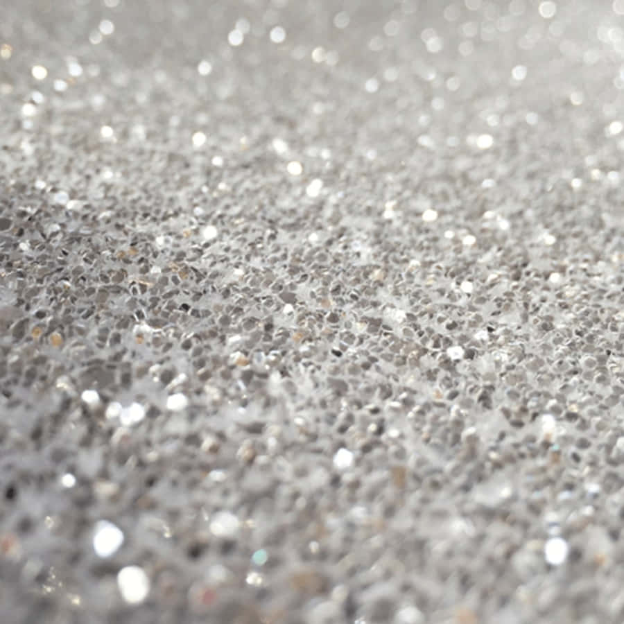 Twinkle And Shine With White Glitter! Wallpaper
