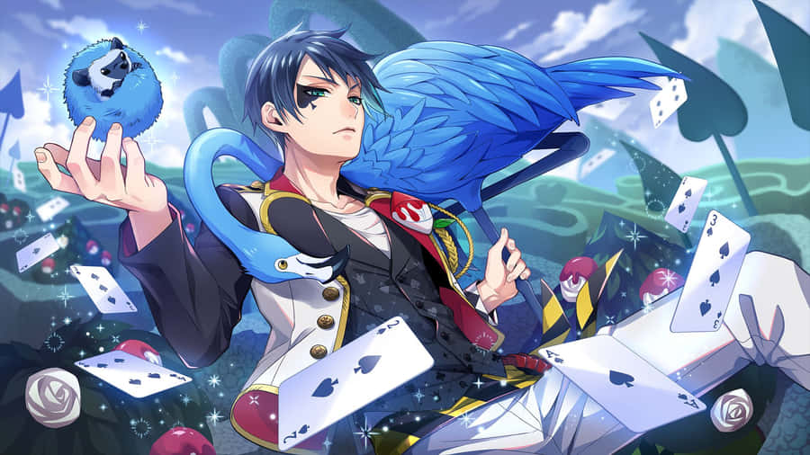 Twisted Wonderland Magical Card Trick Wallpaper