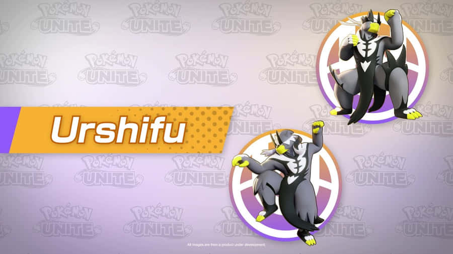 Two Urshifu Styles With Name Wallpaper