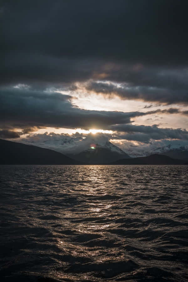 Typical Sandy Beachfront Of The Black Sea Wallpaper